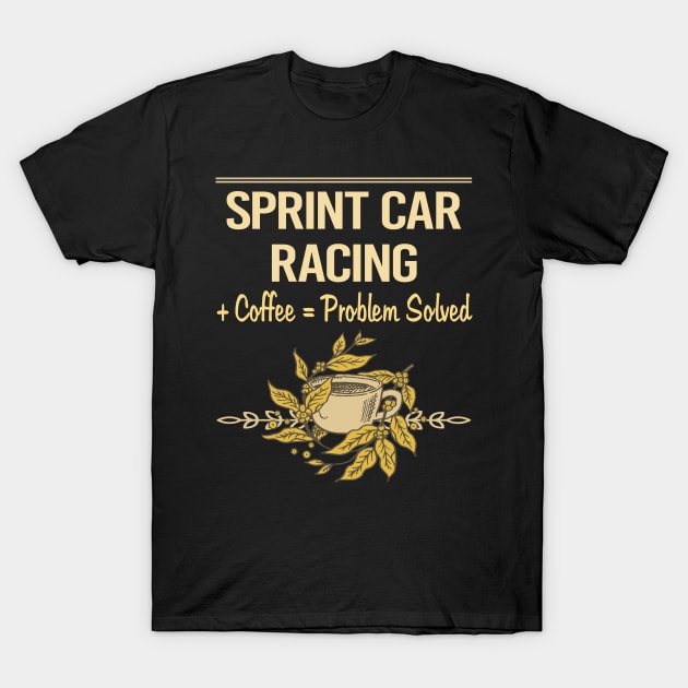 Sprint Car Cars Racing T-Shirt by relativeshrimp